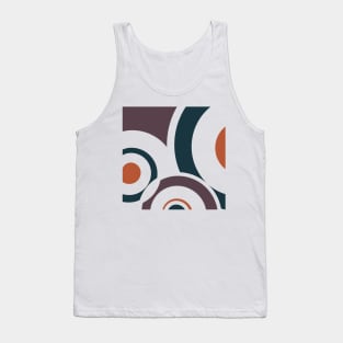 Retro art 90s geometric Tank Top